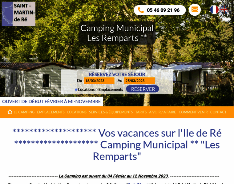Camping-saintmartindere.com thumbnail
