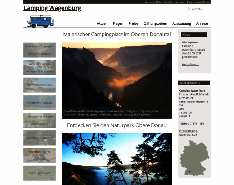 Camping-wagenburg.de thumbnail