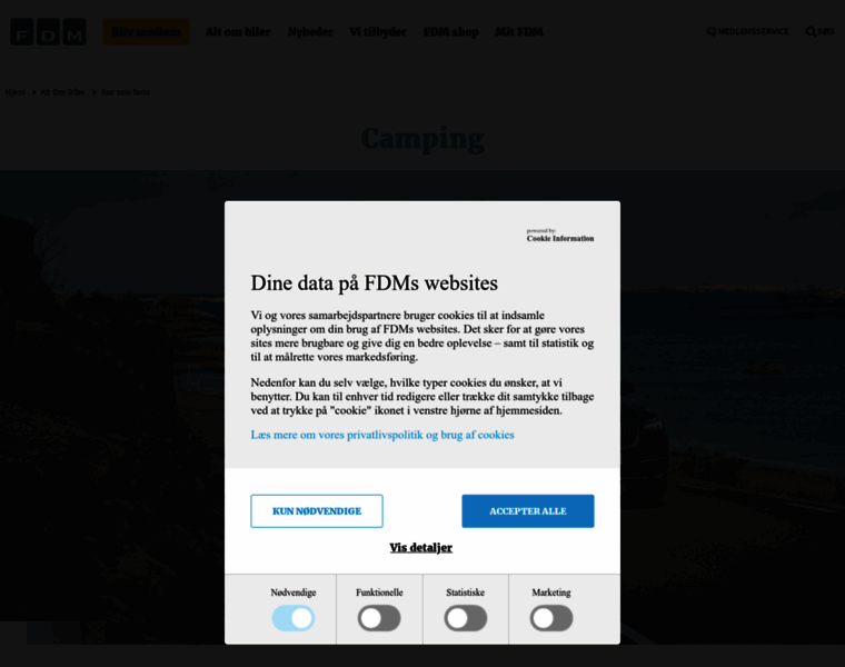 Camping.fdm.dk thumbnail
