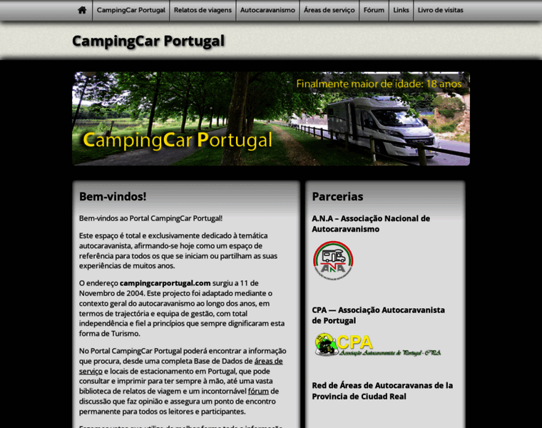 Campingcarportugal.com thumbnail