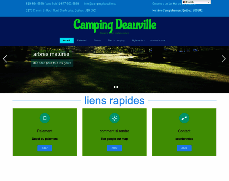 Campingdeauville.ca thumbnail