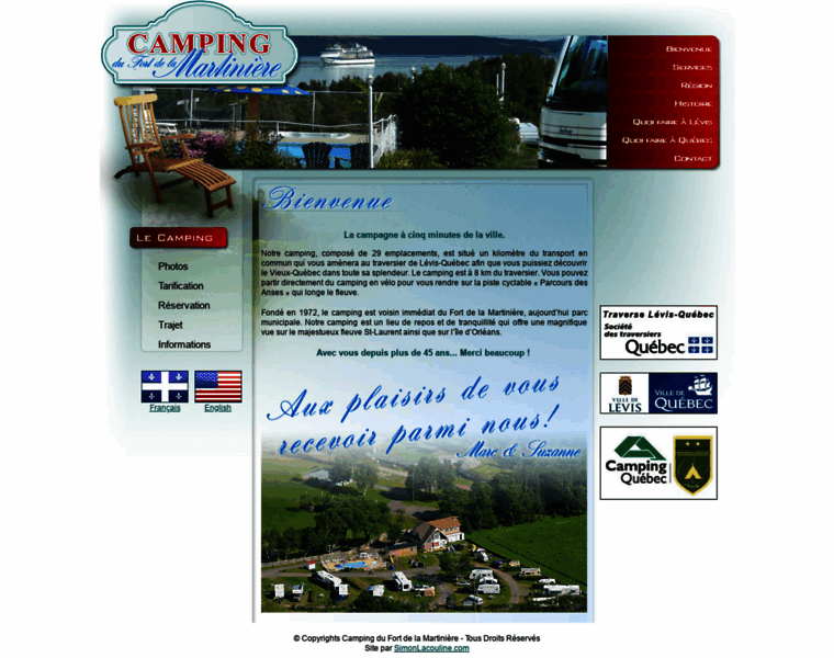 Campingdelamartiniere.com thumbnail