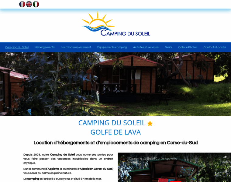 Campingdusoleil.com thumbnail