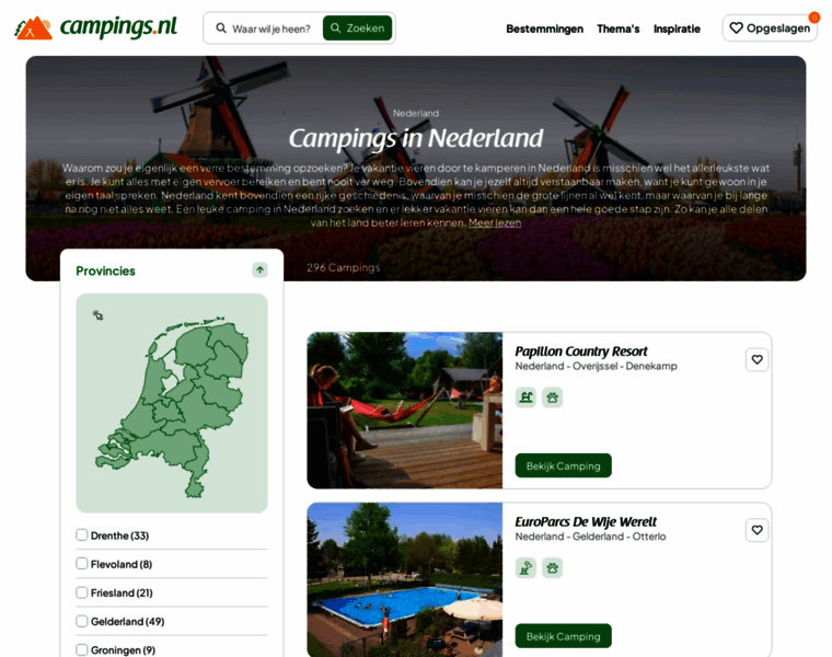 Campinggids-nederland.nl thumbnail