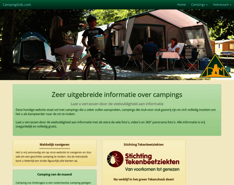 Campinggids.com thumbnail