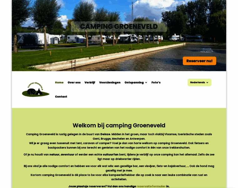 Campinggroeneveld.be thumbnail