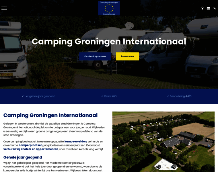Campinggroningen.nl thumbnail