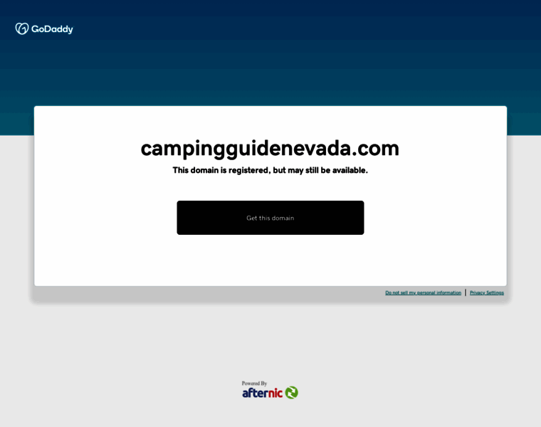 Campingguidenevada.com thumbnail