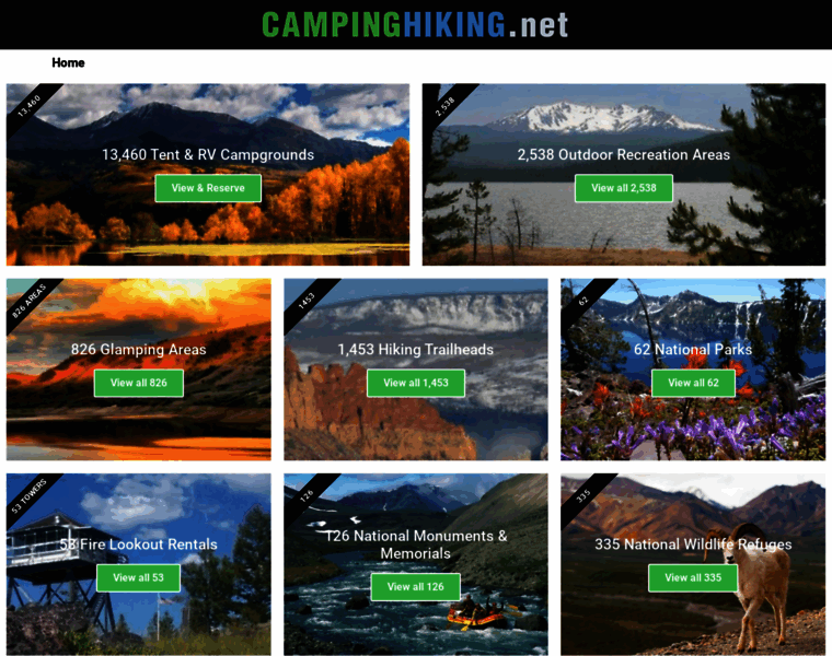 Campinghiking.net thumbnail