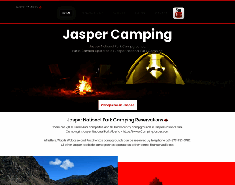 Campingjasper.com thumbnail