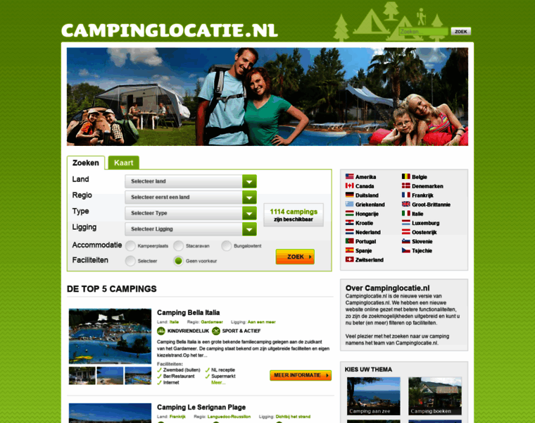 Campinglocatie.nl thumbnail