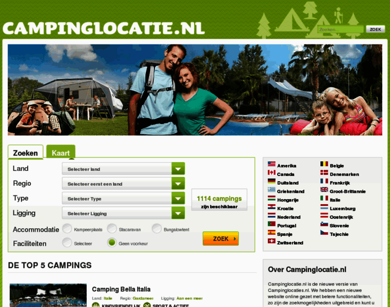 Campinglocaties.nl thumbnail