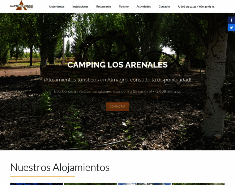 Campinglosarenales.com thumbnail