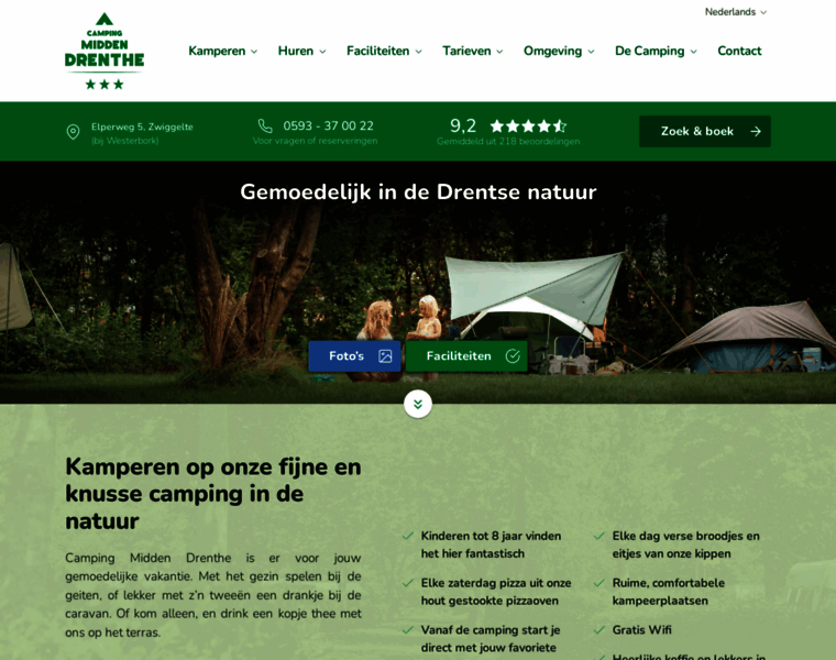 Campingmiddendrenthe.nl thumbnail
