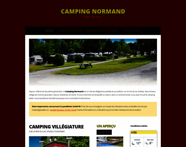 Campingnormand.ca thumbnail