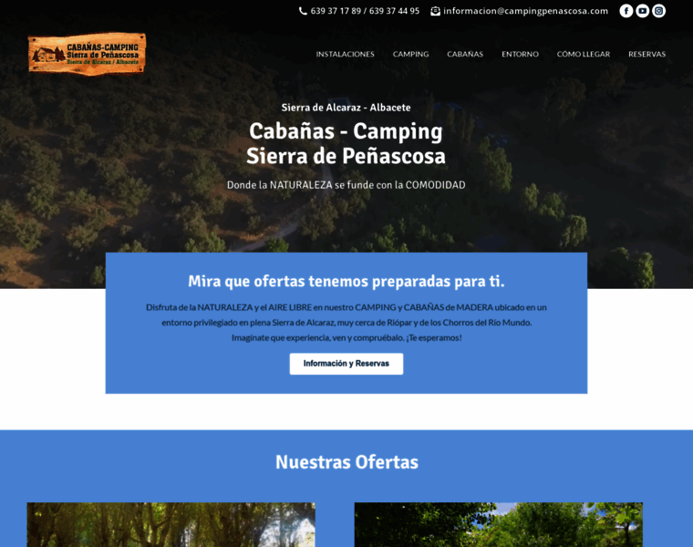 Campingpenascosa.com thumbnail