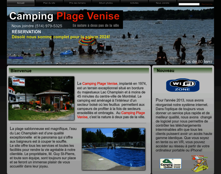 Campingplagevenise.com thumbnail
