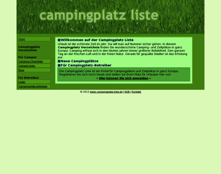 Campingplatz-liste.de thumbnail