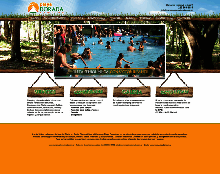Campingplayadorada.com.ar thumbnail