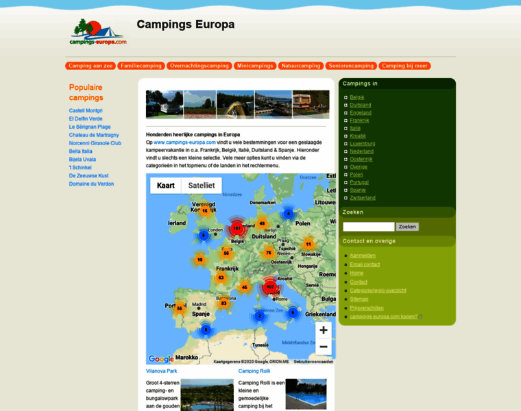 Campings-europa.com thumbnail