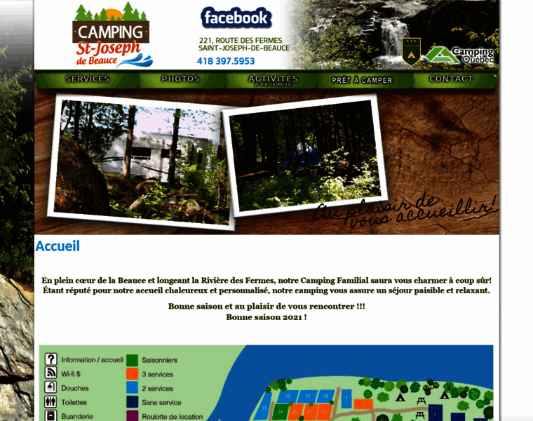 Campingsaintjoseph.com thumbnail