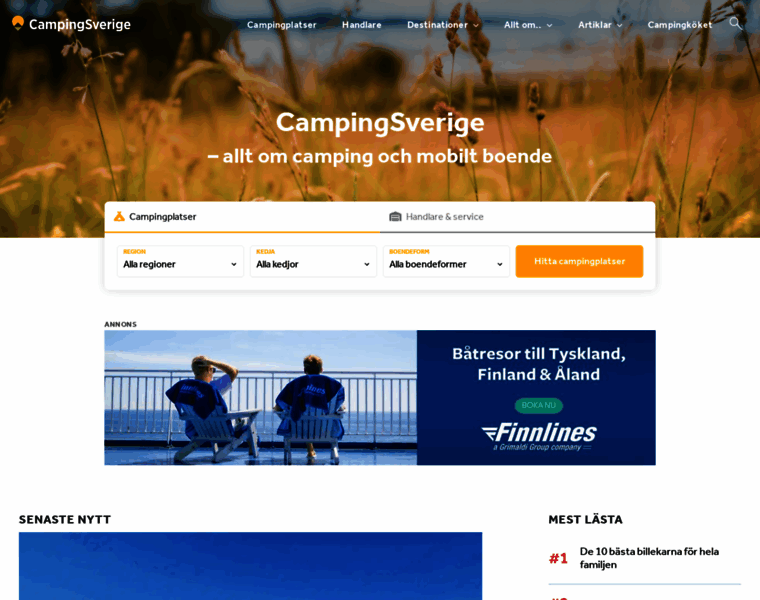 Campingsverige.se thumbnail
