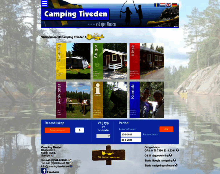 Campingtiveden.se thumbnail