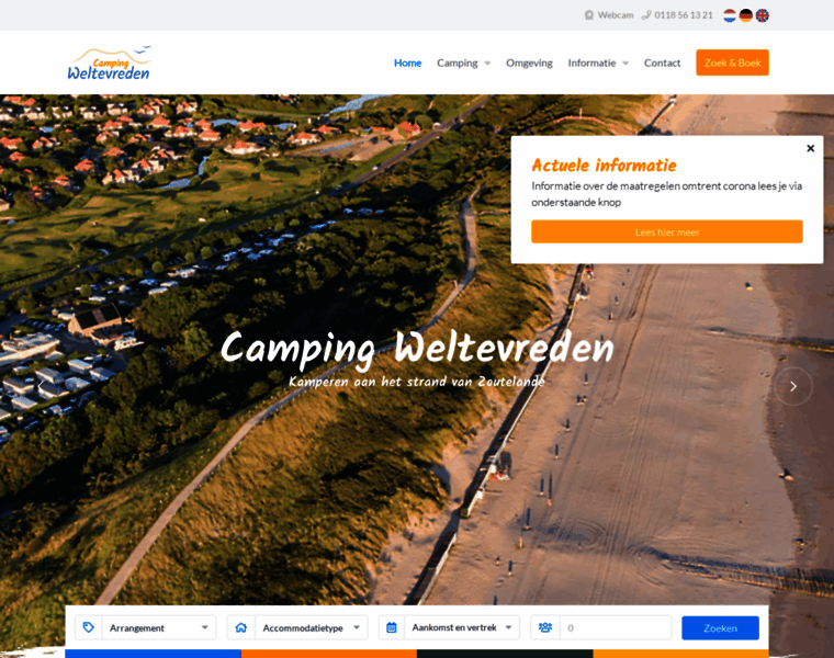 Campingweltevreden.nl thumbnail