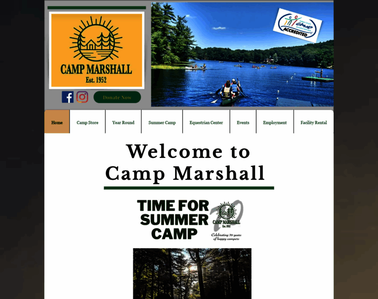 Campmarshall.net thumbnail