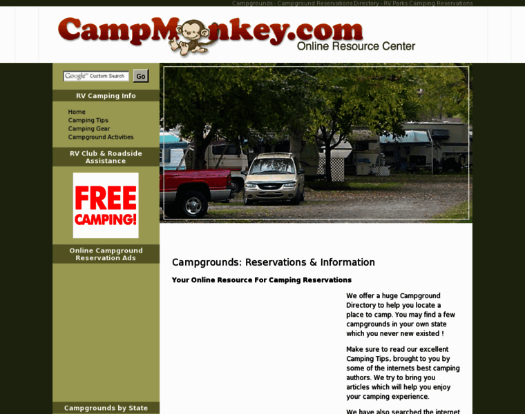 Campmonkey.com thumbnail