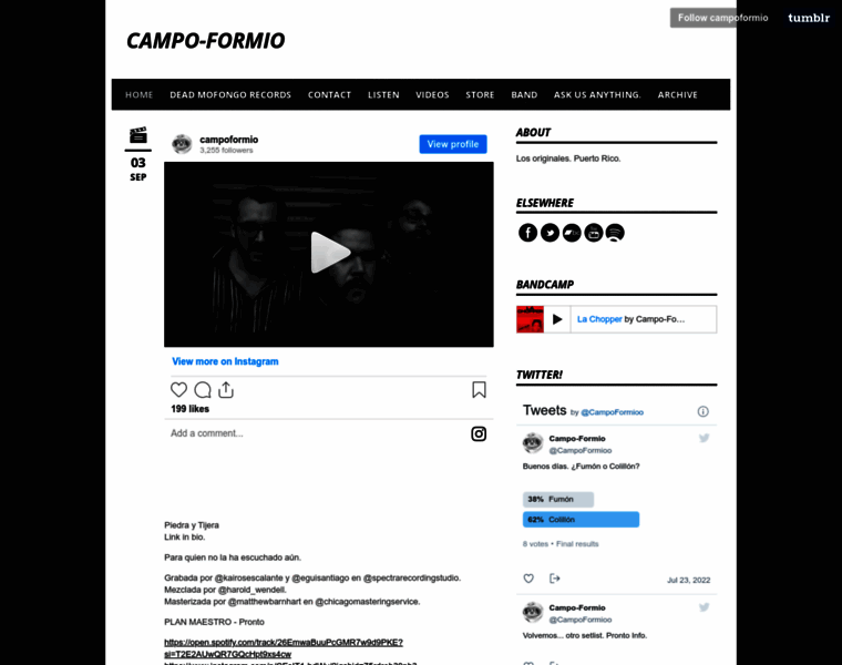 Campoformio.com thumbnail