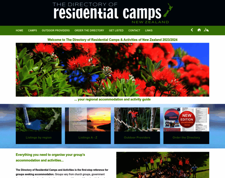 Camps-directory.co.nz thumbnail
