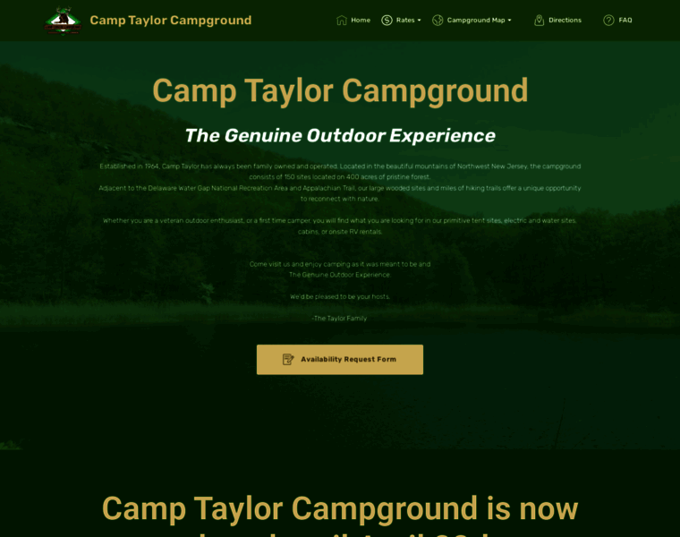Camptaylor.com thumbnail