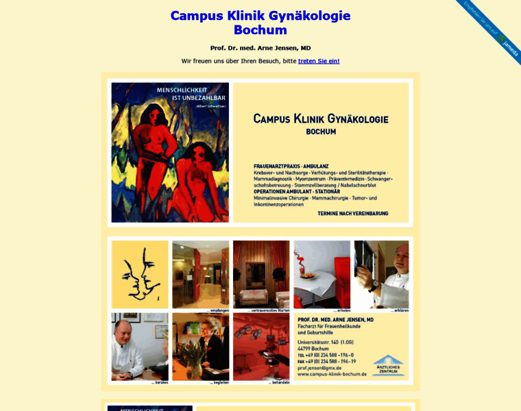 Campus-klinik-bochum.de thumbnail