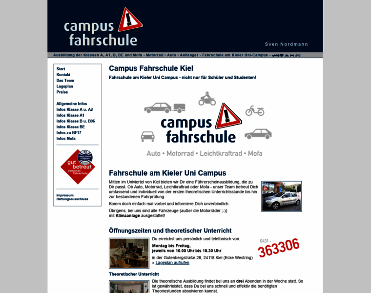 Campusfahrschule.de thumbnail