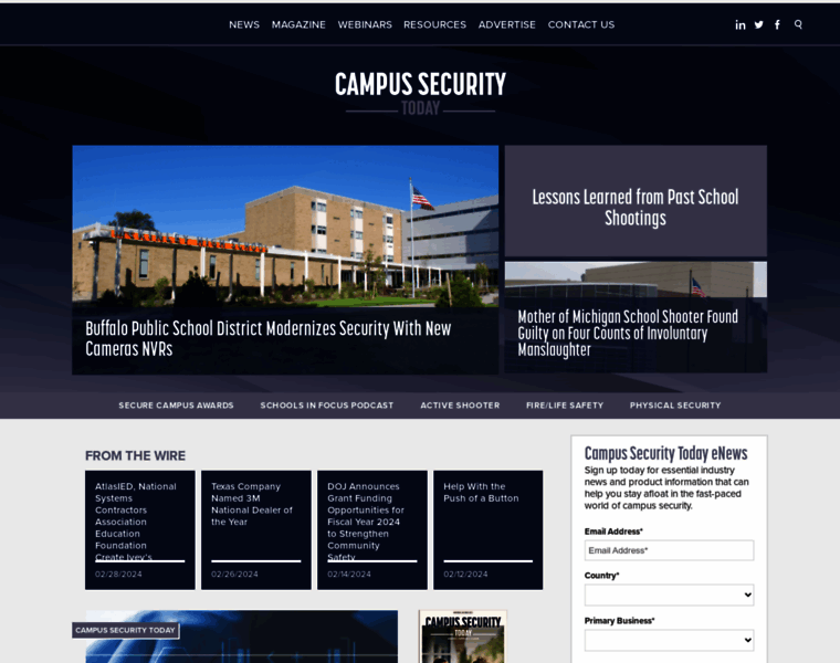 Campuslifesecurity.com thumbnail
