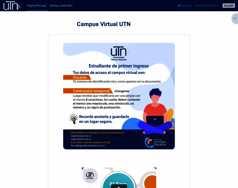 Campusvirtual.utn.ac.cr thumbnail