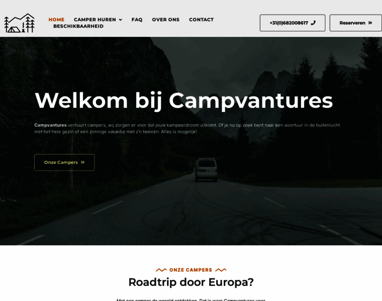 Campvantures.nl thumbnail