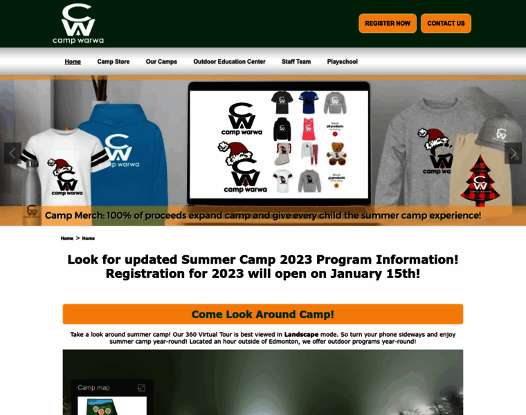 Campwarwa.org thumbnail