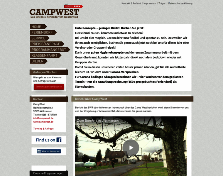 Campwest.de thumbnail