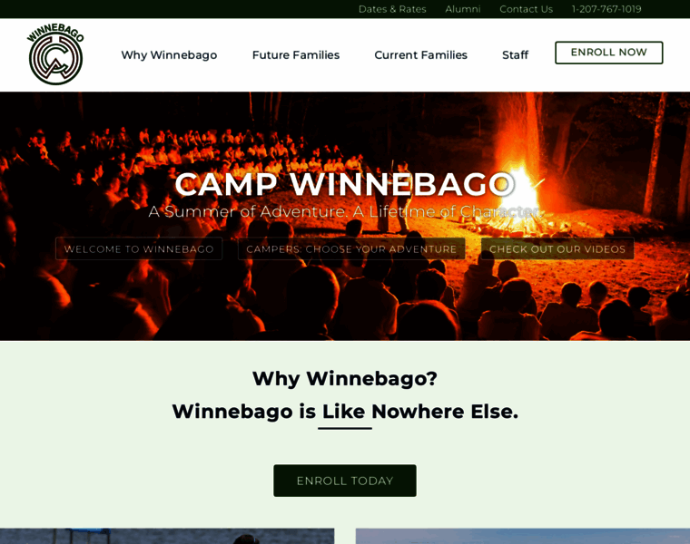 Campwinnebago.com thumbnail