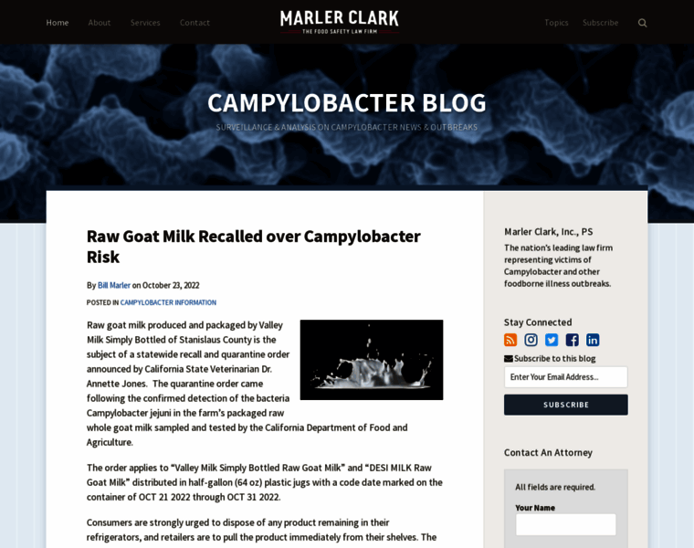 Campylobacterblog.com thumbnail