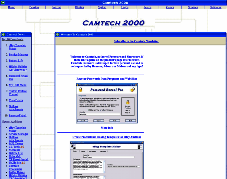 Camtech2000.com thumbnail
