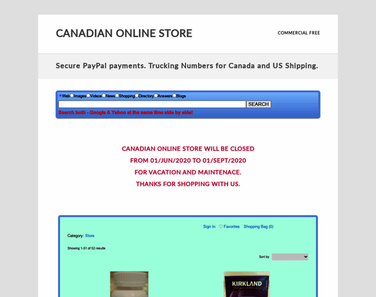 Canada-store.com thumbnail