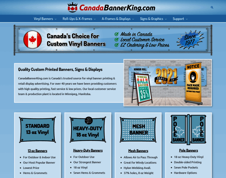 Canadabannerking.com thumbnail