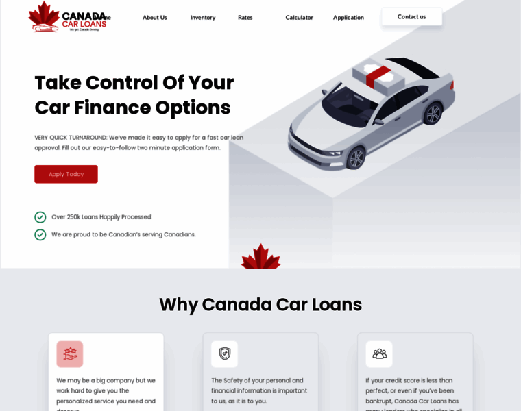 Canadacarloans.ca thumbnail