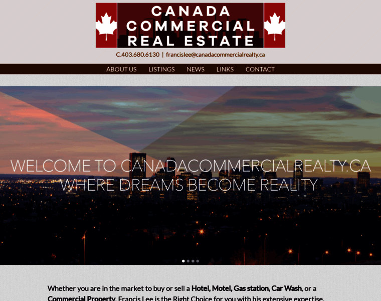Canadacommercialrealty.ca thumbnail