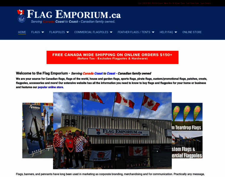 Canadaflagshop.com thumbnail