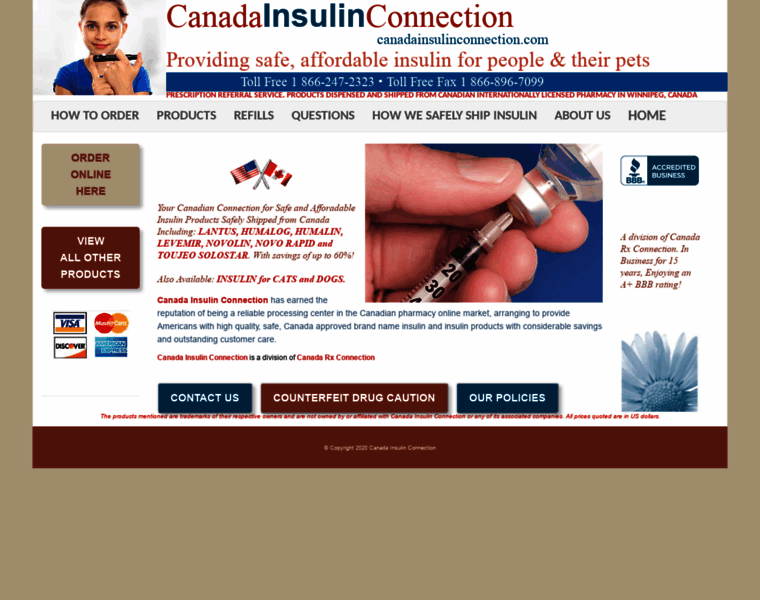 Canadainsulinconnection.com thumbnail