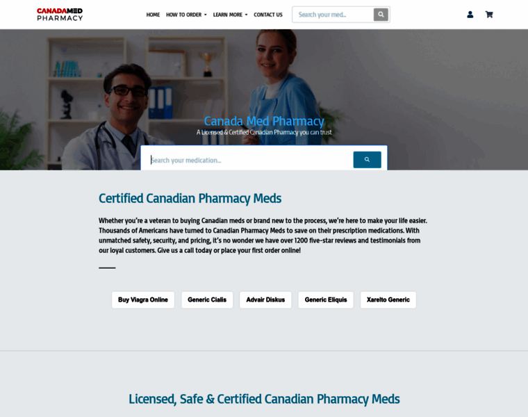 Canadamedpharmacy.com thumbnail
